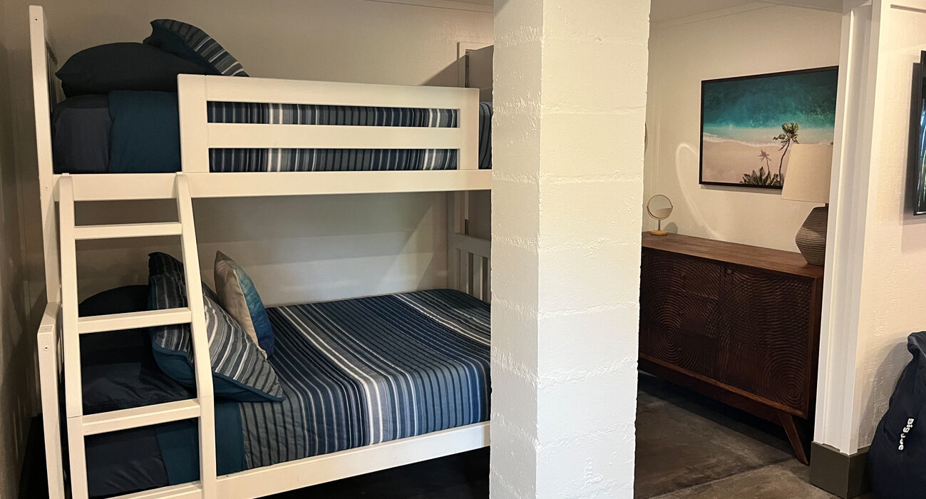 Aloha House bedrooms, North Shore Oahu - Mana Properties Hawaii
